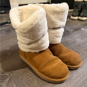 Kookaburra by UGG Tan and Cream Winter Boots